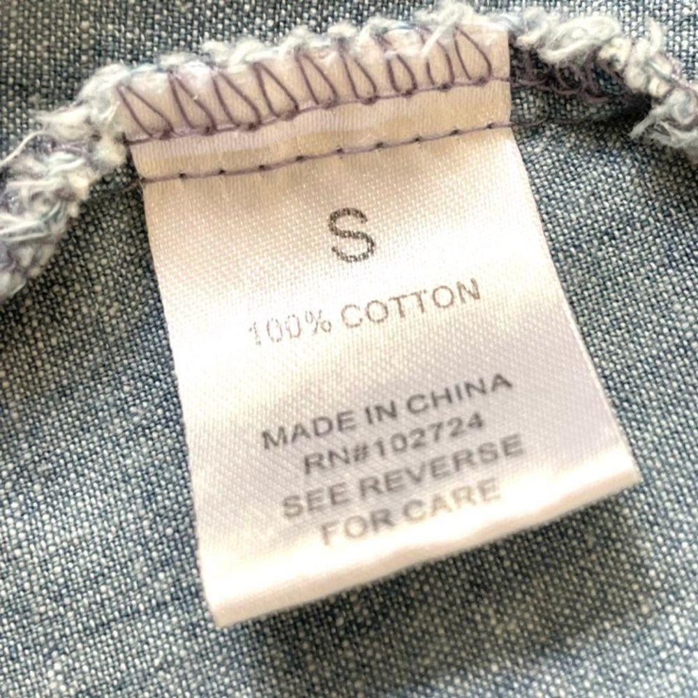 Hester and Orchard denim button down shirt - Picture 9 of 11